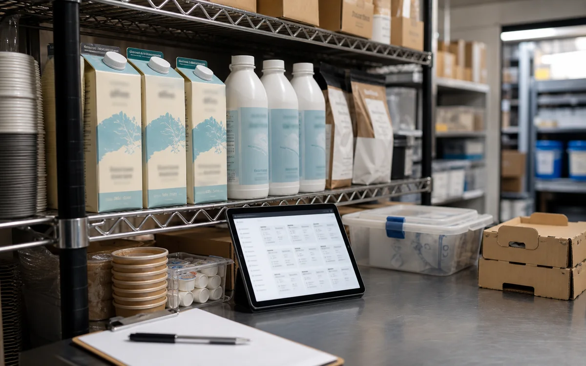 Foodservice shelf capture